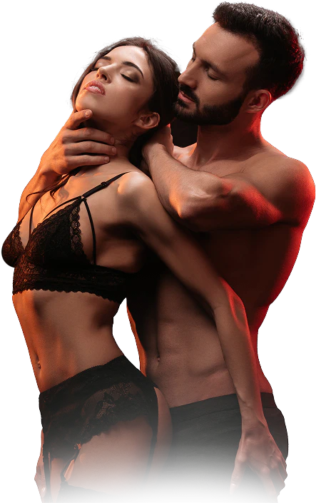 couple embracing